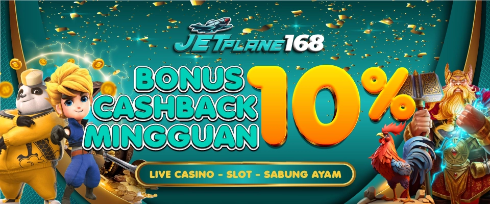 Cashback Mingguan 10%